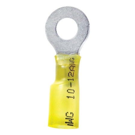 Jandorf Jandorf 12-10 Ga. Insulated Wire Terminal Ring Yellow 2 pk 60830
